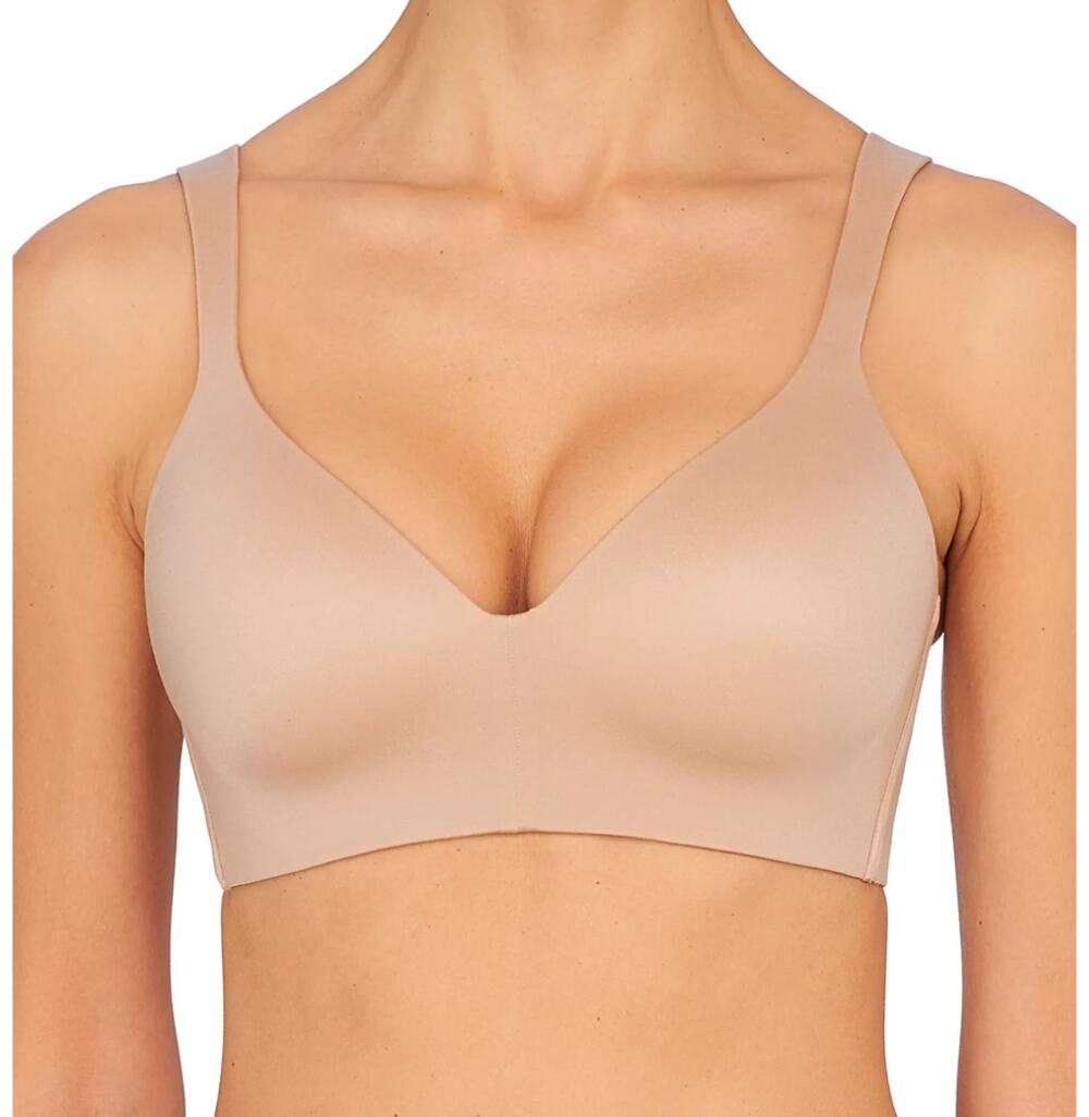 Natori Womens Revelation Wireless Contour Bra 32D NWOT Nude Tan Comfort